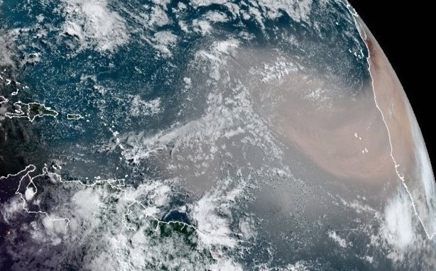 Estos son los efectos que tendría el Polvo del Sahara en el clima de Veracruz