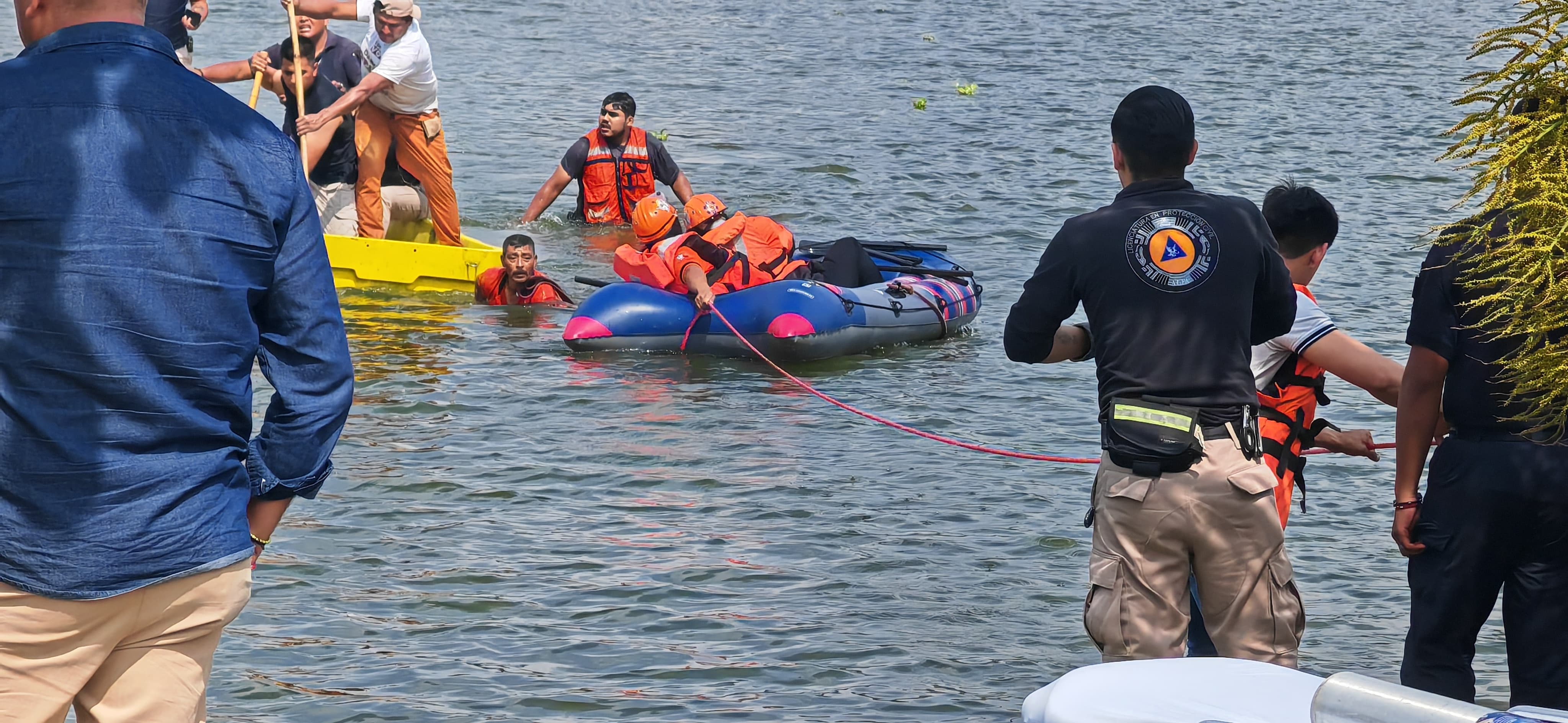 En laguna de El Castillo rescatan cuerpo de hombre ahogado