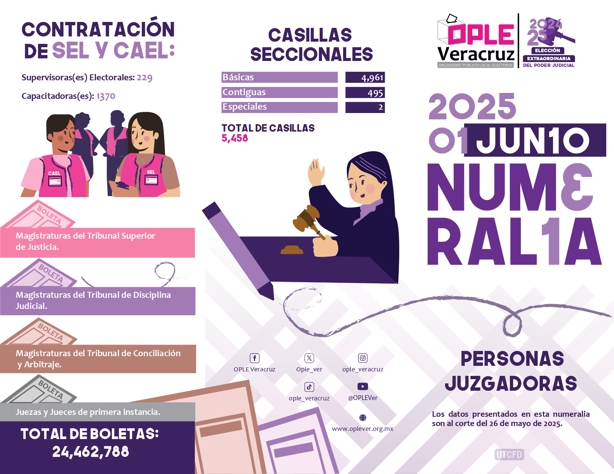 Elección judicial 2025: todo lo que debes de saber; diferencias con otros comicios y riesgos