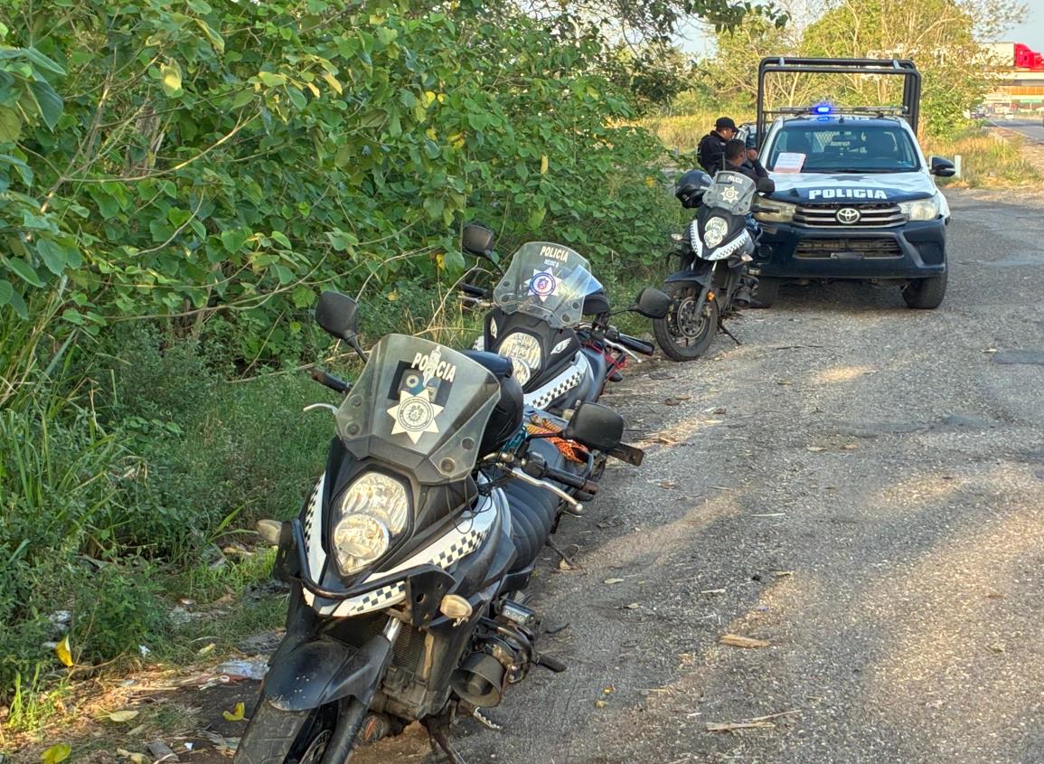 Localizan restos humanos en carretera antigua Minatitlán-Coatzacoalcos
