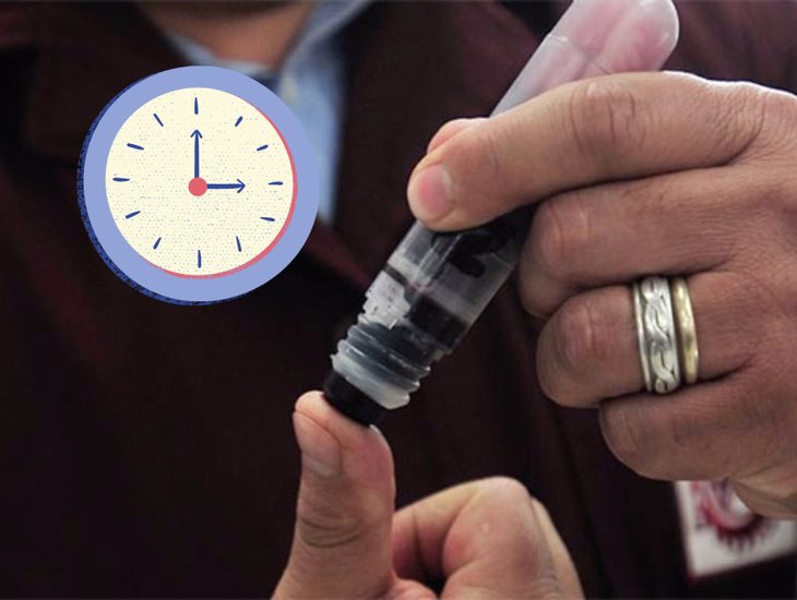 Elecciones 2025: ¿Cuánto dura la tinta en el dedo después de votar?