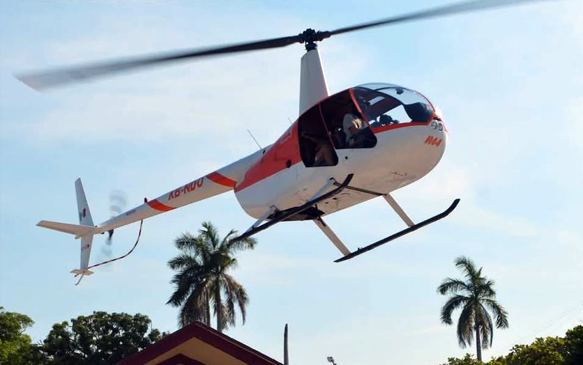 INE investiga a candidato en Las Choapas por posible propiedad de helicóptero