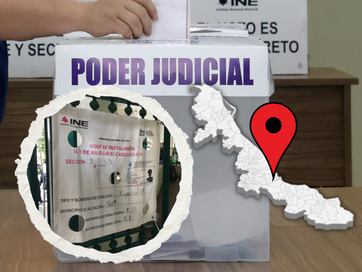 Habrá 35 casillas especiales para elección judicial en Veracruz, te decimos dónde