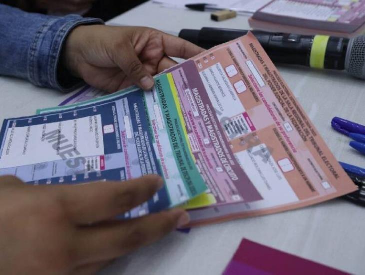 Elección judicial: ¿cuántas boletas son en total?