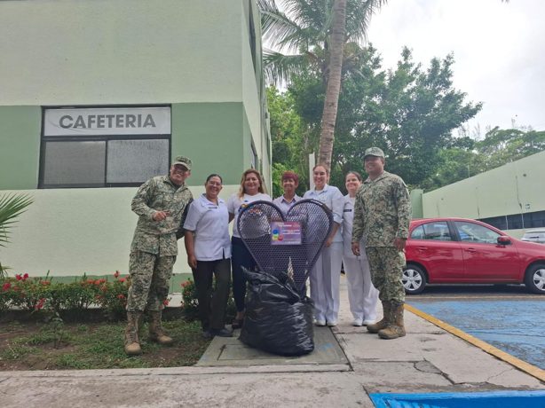 Hospital Militar de La Boticaria recauda tapitas para ayudar a niños con cáncer