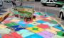 Estudiantes de arquitectura llenaron de color esta calle de Xalapa