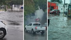Lluvia deja inundaciones en calles y avenidas de Veracruz