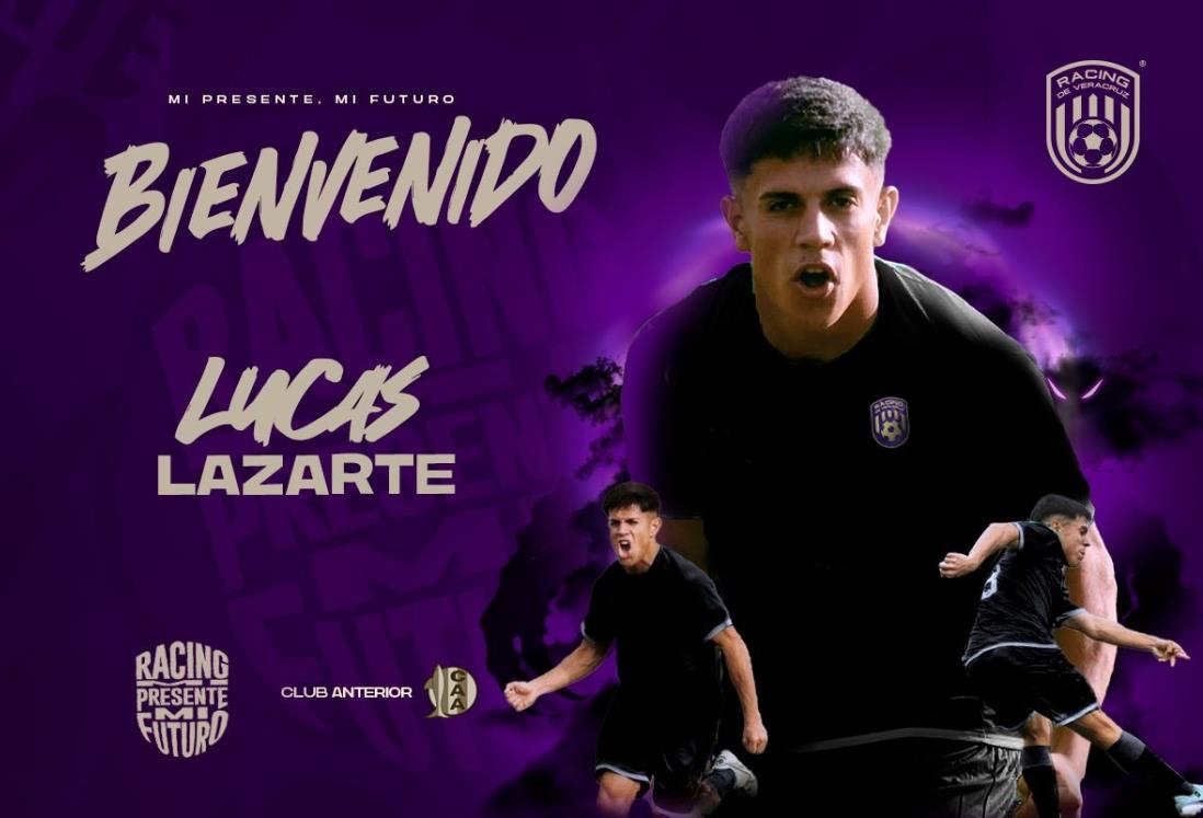 Llega refuerzo argentino a Racing de Veracruz