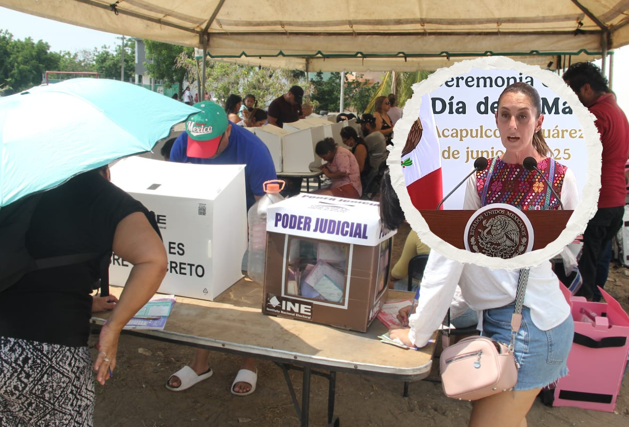 Con Elección Judicial México hace historia; nadie estará por encima de la ley: Claudia Sheinbaum