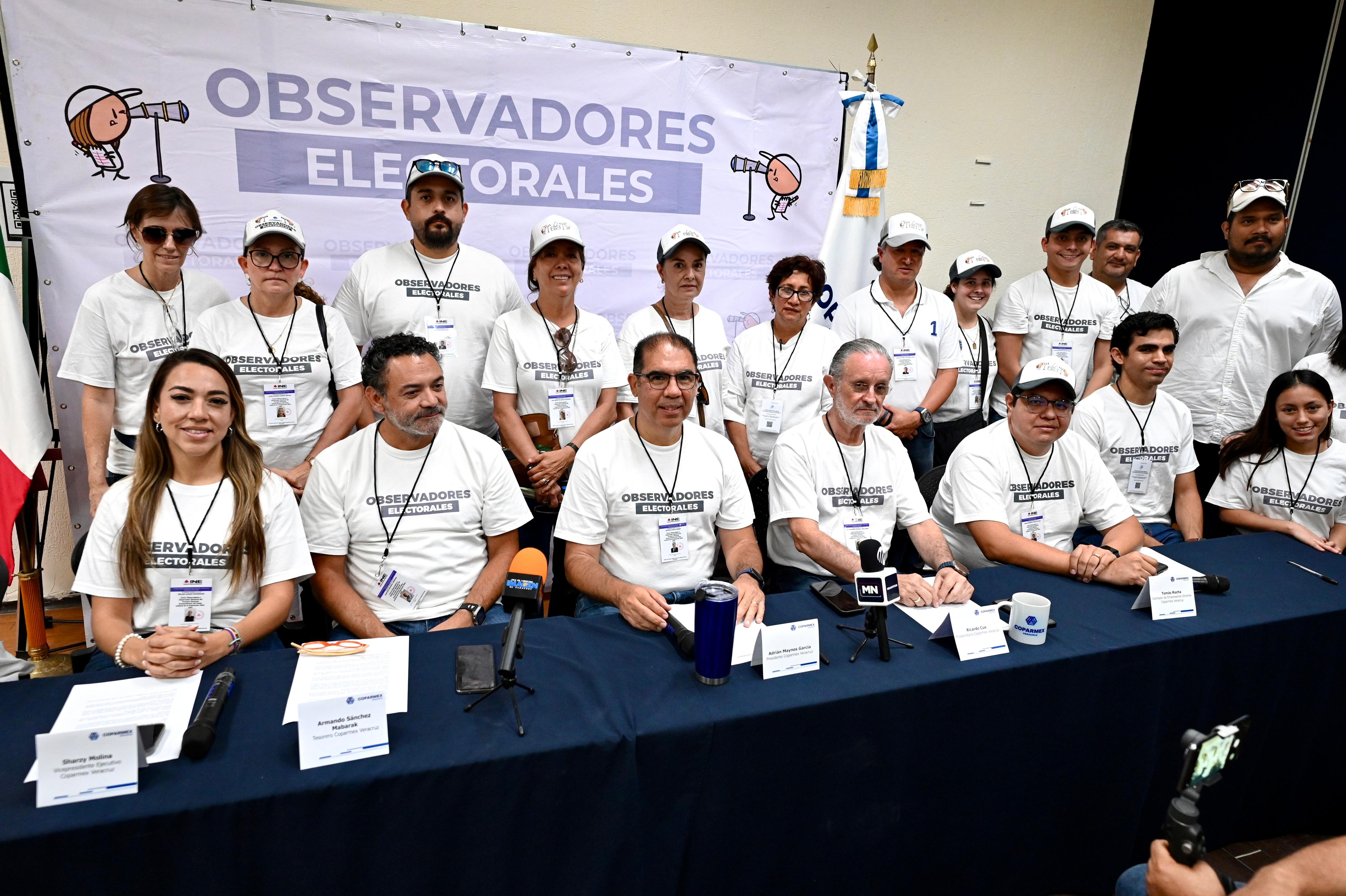 Coparmex percibe baja participación de la ciudadanía en elecciones de Veracruz y Boca del Río