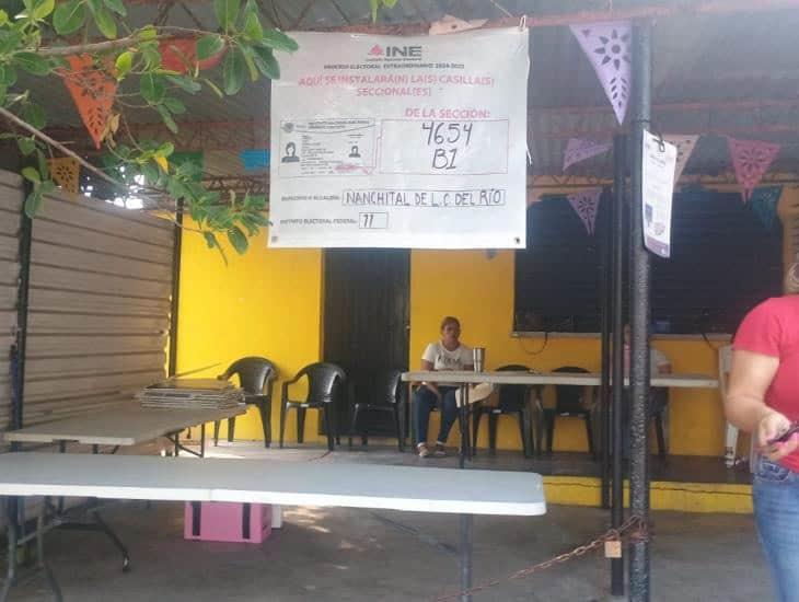 Elección Judicial: casi 70 % de casillas están cerradas por baja participación en Nanchital