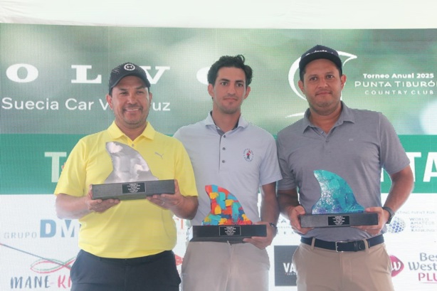 Logra Hugo Hernández triunfo en Torneo Anual de Golf