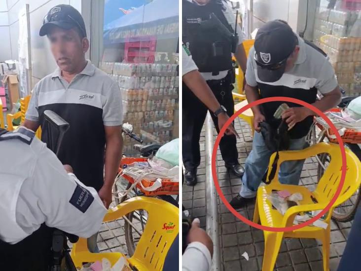 Detienen a sujeto en Orizaba; lo acusan de comprar votos (+VIDEO)