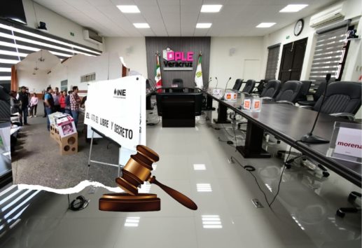 Veracruz hace historia con elección judicial; OPLE se declara en sesión permanente
