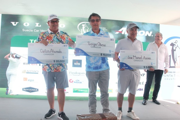 Logra Hugo Hernández triunfo en Torneo Anual de Golf