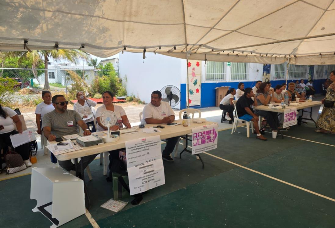 Más de mil observadores del INE vigilan la elección por alcaldías de Veracruz