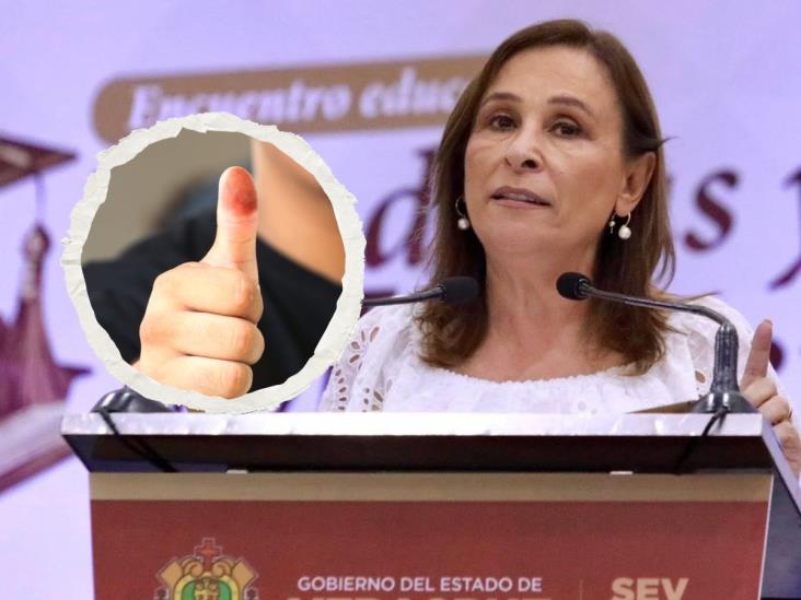 Más de 6 millones de veracruzanos ejercerán su derecho al voto: Rocío Nahle (+Video)