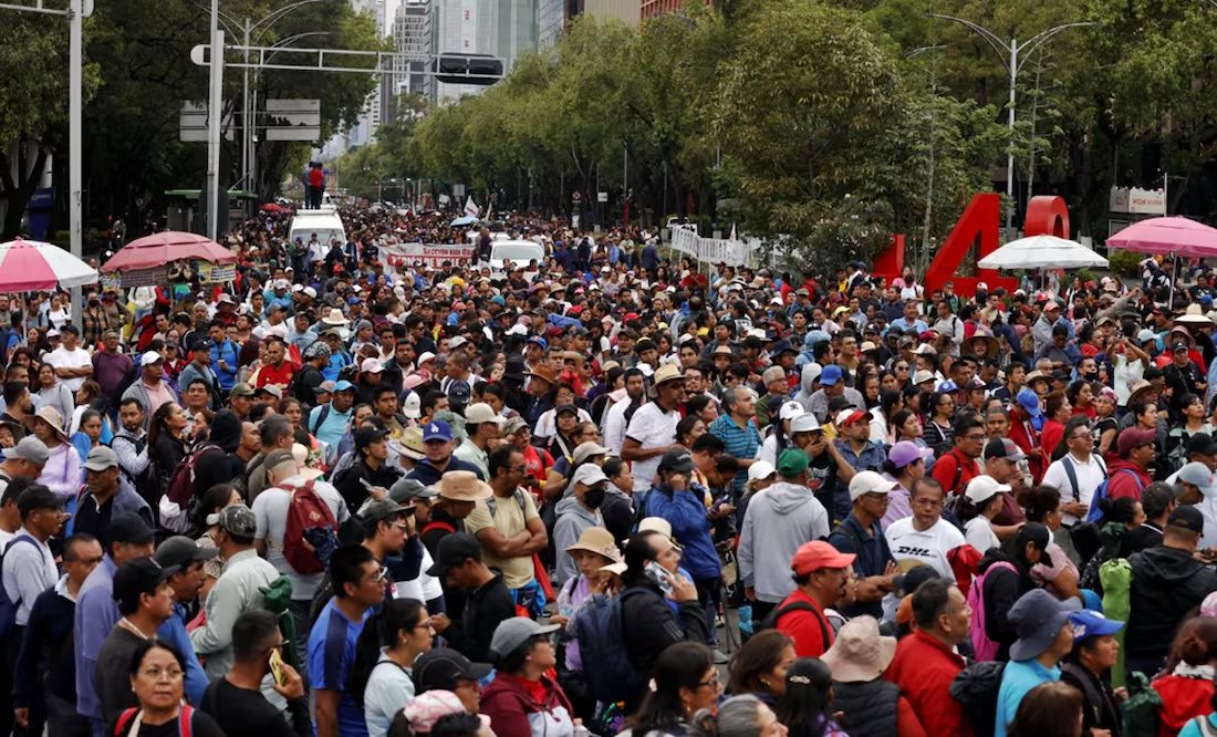 CNTE está por definir si levantan o no plantón en CDMX; continúan asambleas estatales