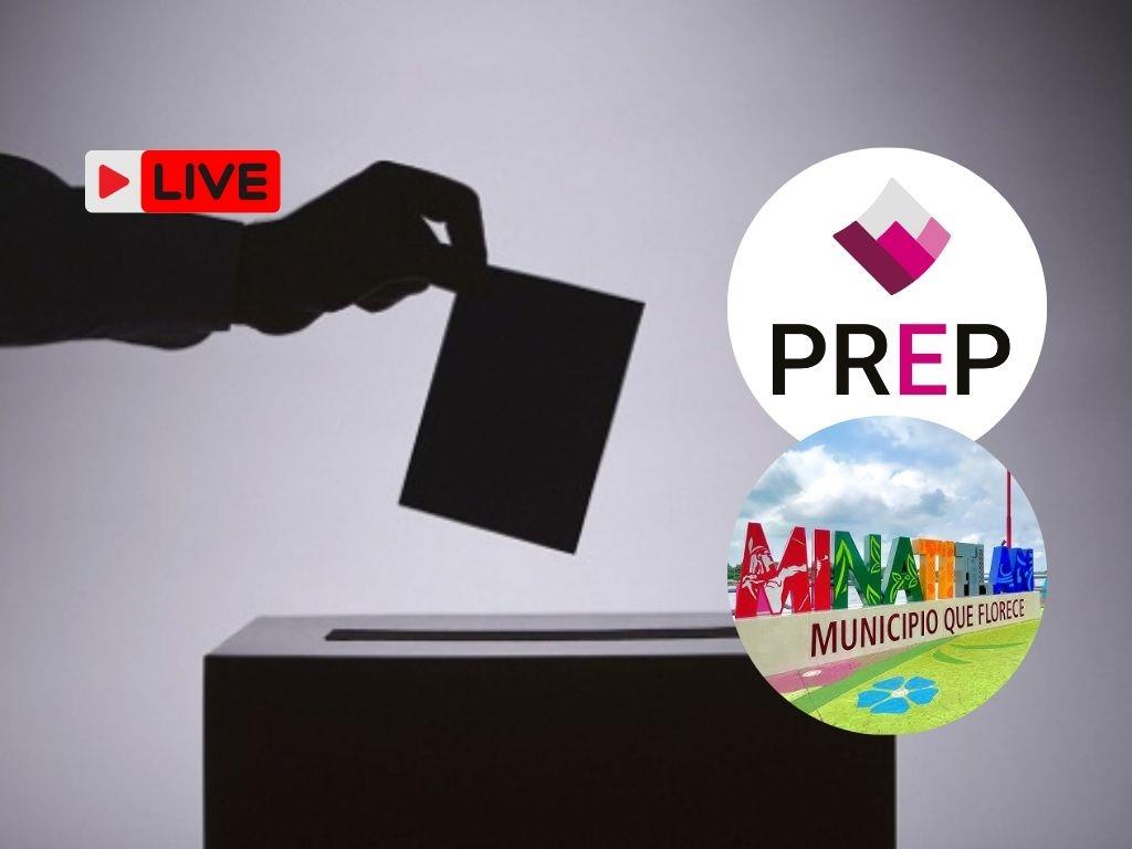 PREP Minatitlán: sigue EN VIVO los resultados preliminares de la elección municipal