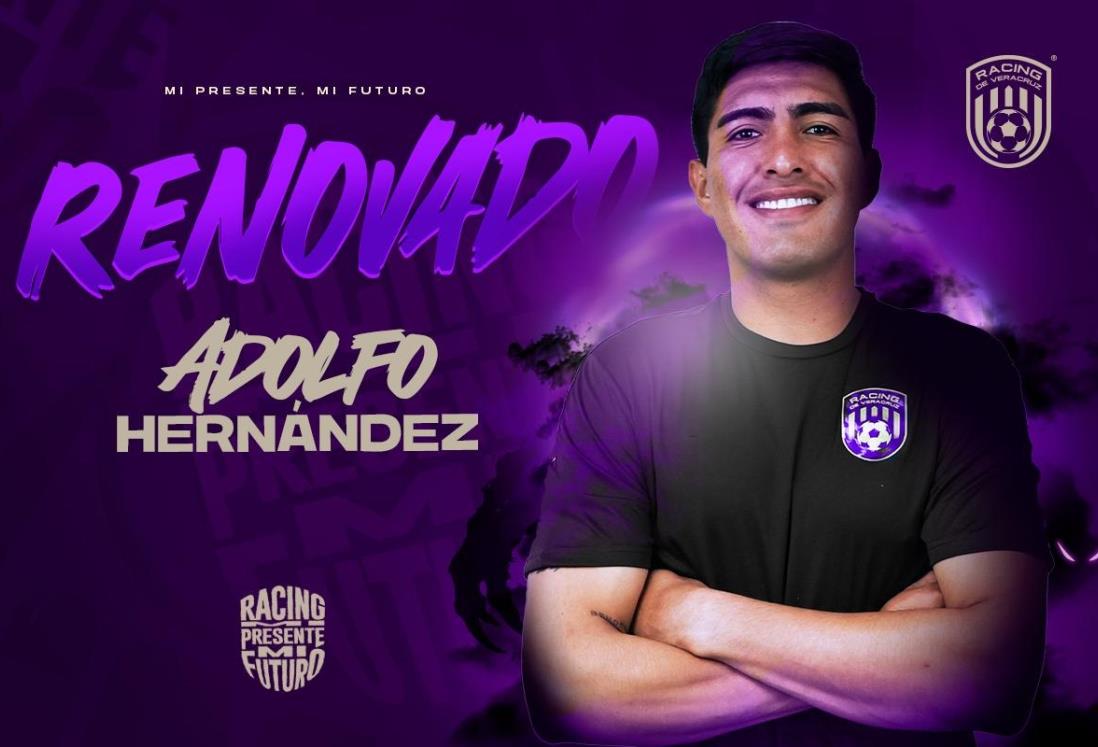 Se incorpora Adolfo Hernández con Racing de Veracruz