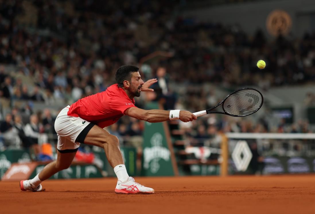 Alcanza Novak Djokovic los Octavos en Roland Garros