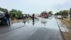 Tianguistas resultan heridos tras volcadura en carretera Cosamaloapan–Carlos A. Carrillo