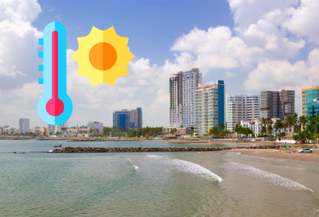 A esta hora será la temperatura máxima en Veracruz HOY 02 de junio