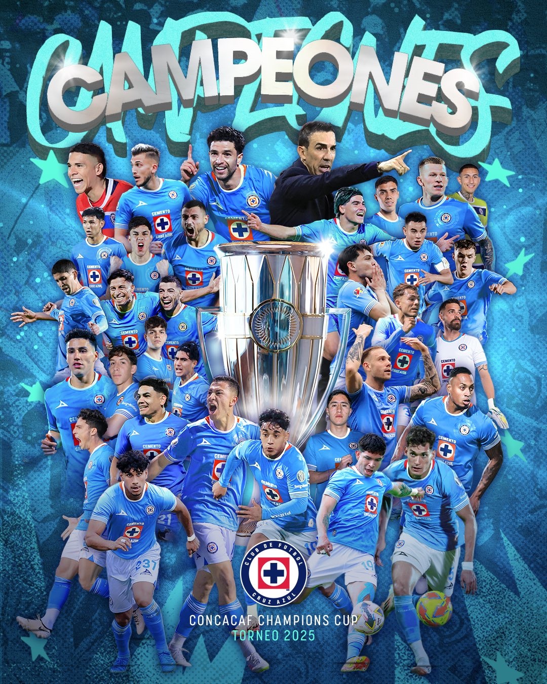 Se corona Cruz Azul en la Concachampions