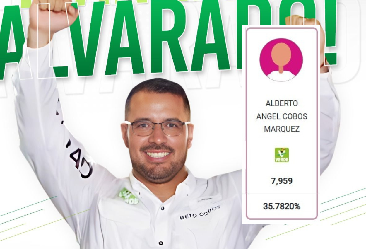 Beto Cobos gana elección de Alvarado, según al cierre del PREP 2025