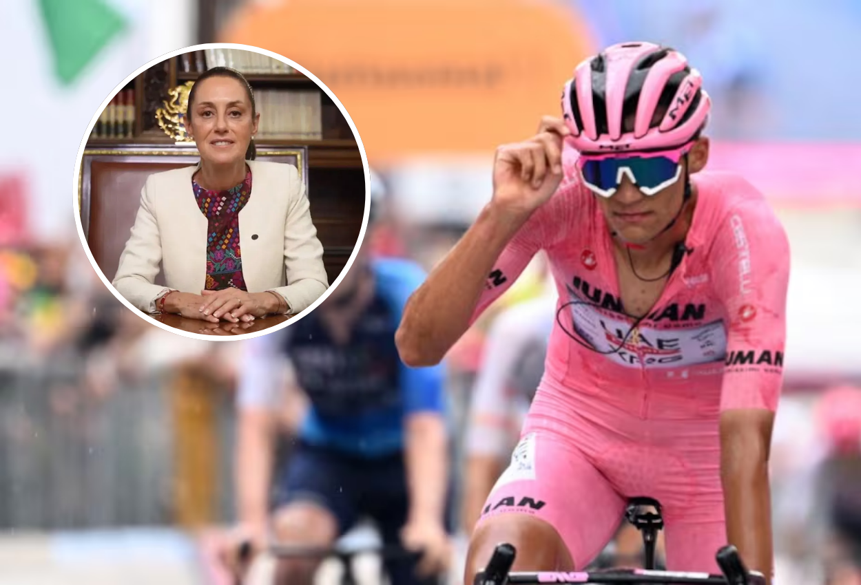Claudia Sheinbaum envía mensaje de felicitación al ciclista mexicano Isaac del Toro
