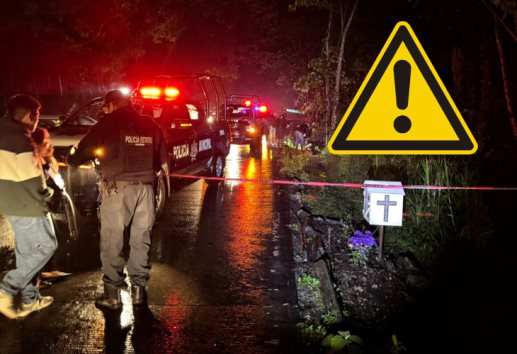 No fue un accidente: motociclista fue ejecutado en la carretera Coatepec-Xico