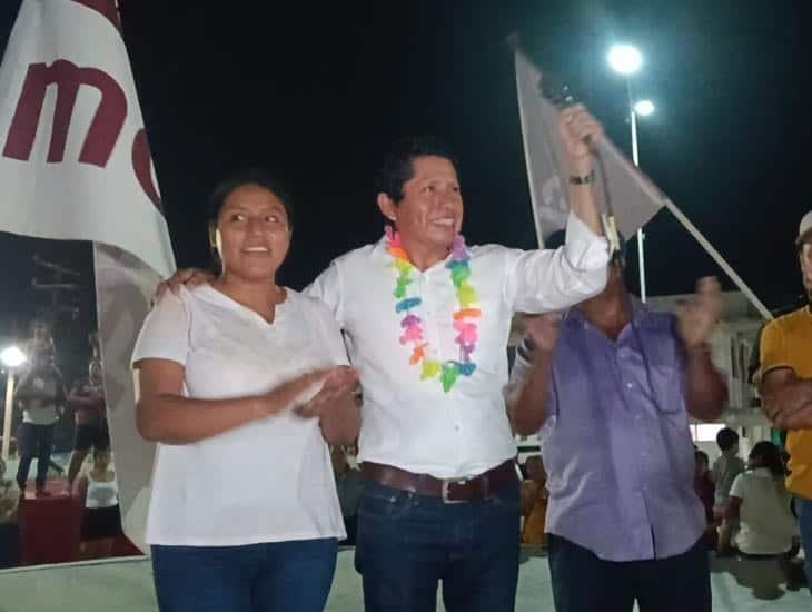 Eleazar Alcántara se coloca como el virtual ganador en Moloacán