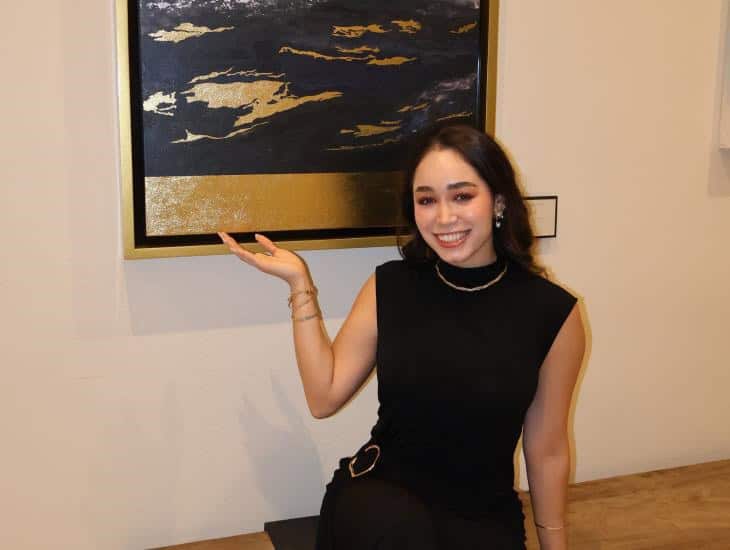 La pintora María José Luna presenta su obra ‘Abstracto’