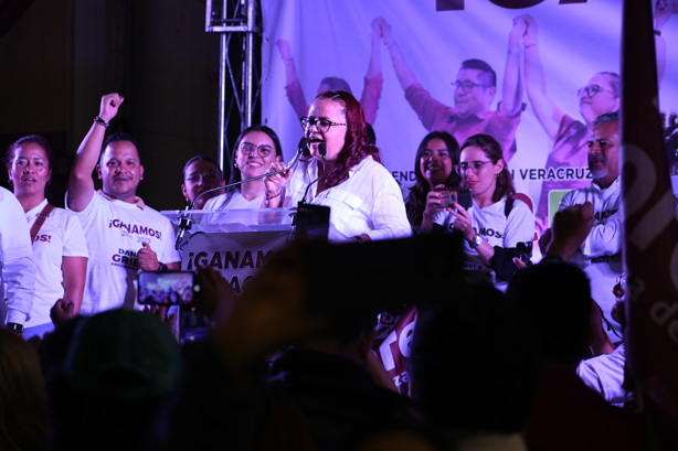 Gracias por la confianza, haremos de Xalapa una ciudad más bonita para vivir: Daniela Griego (+Video)
