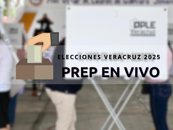Elecciones 2025: sigue AQUÍ los resultados de la elección local en Veracruz