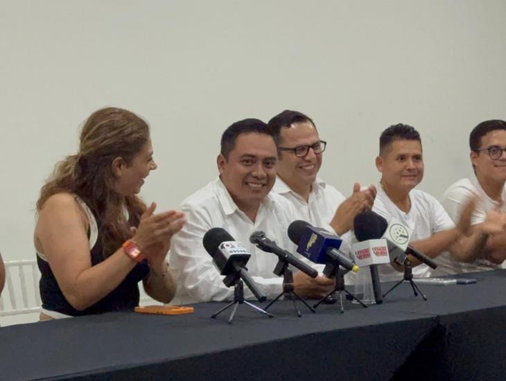Emilio Olvera, candidato de MC, se declara ganador en Poza Rica; denuncia agresiones (+VIDEO)