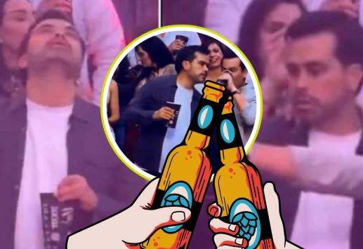 Álvarez Máynez es captado en aparente estado de ebriedad durante concierto de Carín León (+VIDEO)