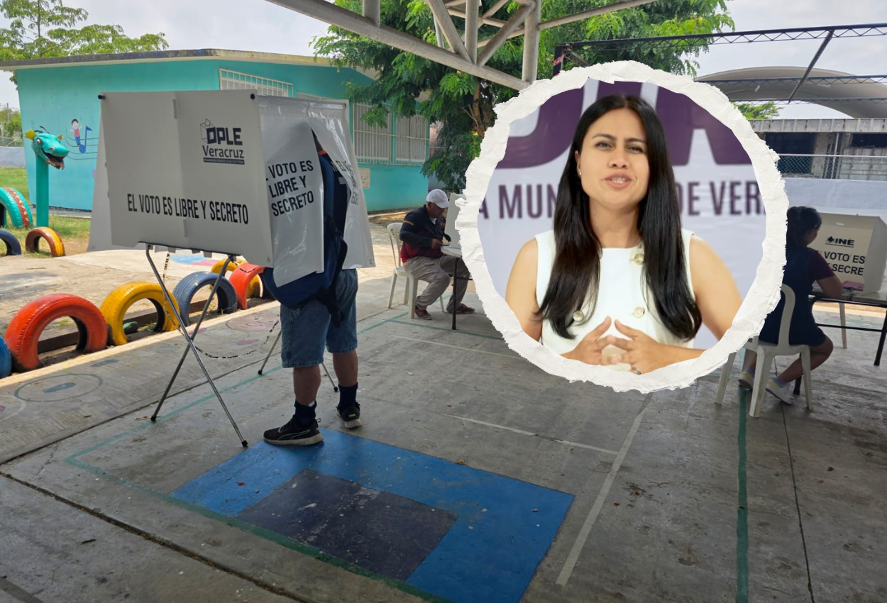 Indira Rosales reconoce derrota por alcaldía de Veracruz; desea éxito a Rosa María