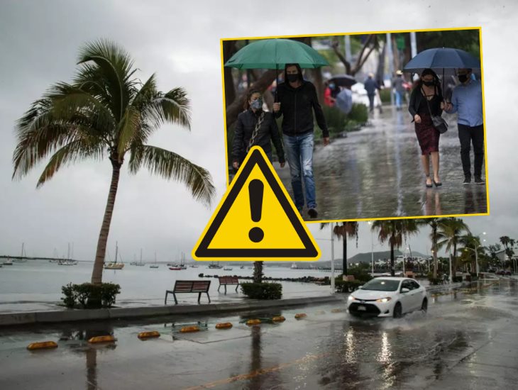 ¡No bajes la guardia! sigue el calor pero habrá lluvias en Veracruz 
