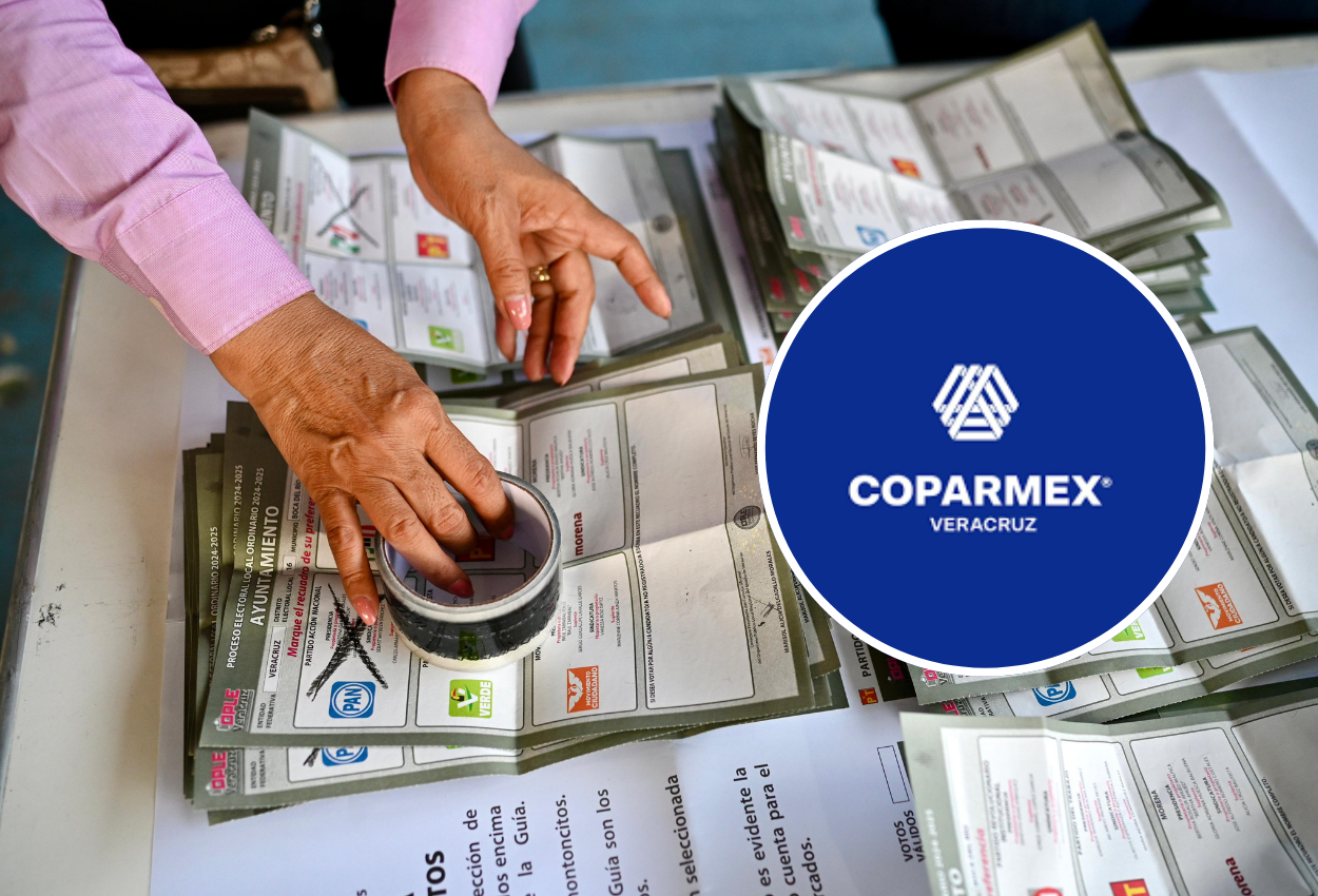 Menos del 40% de los ciudadanos acudió a votar en Veracruz y Boca del Río: Coparmex Veracruz