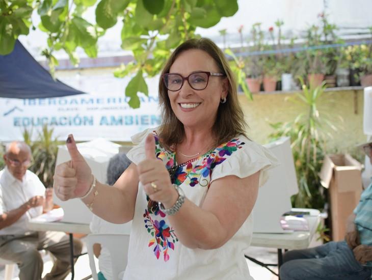 "Se va a respetar la decisión del pueblo": afirma Rocío Nahle tras elección (+VIDEO)