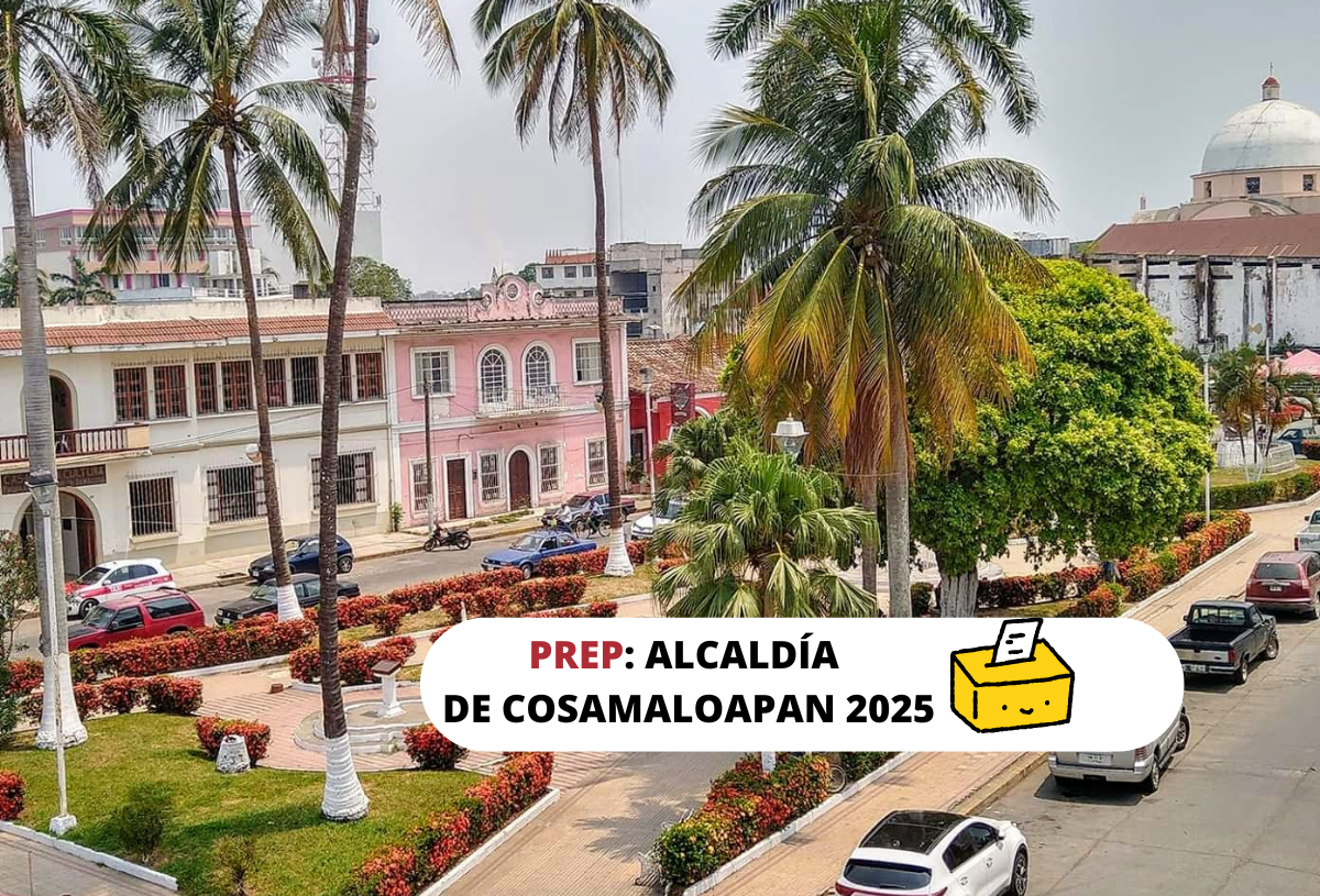 PREP Veracruz: consulta en tiempo real el conteo para Cosamaloapan 2025 ¿Quién va ganando?