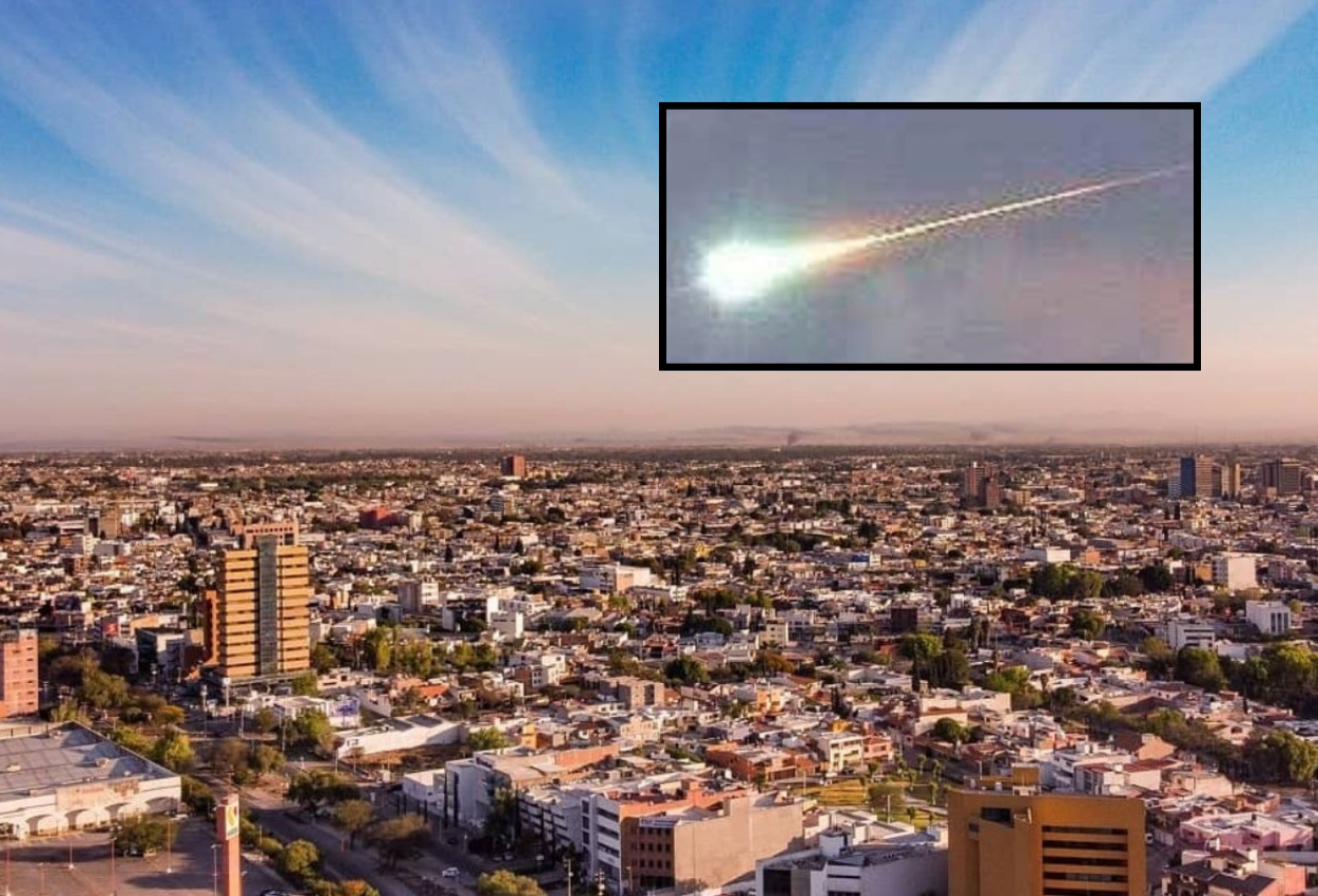 Así fue captado el asteroide que cruzó el cielo de San Luis Potosí | VIDEO