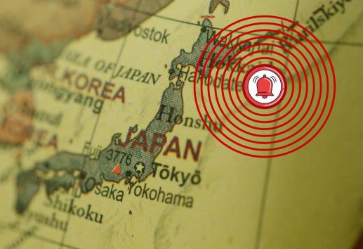 Sismo de magnitud 6.3 sacude zona noreste de Japón