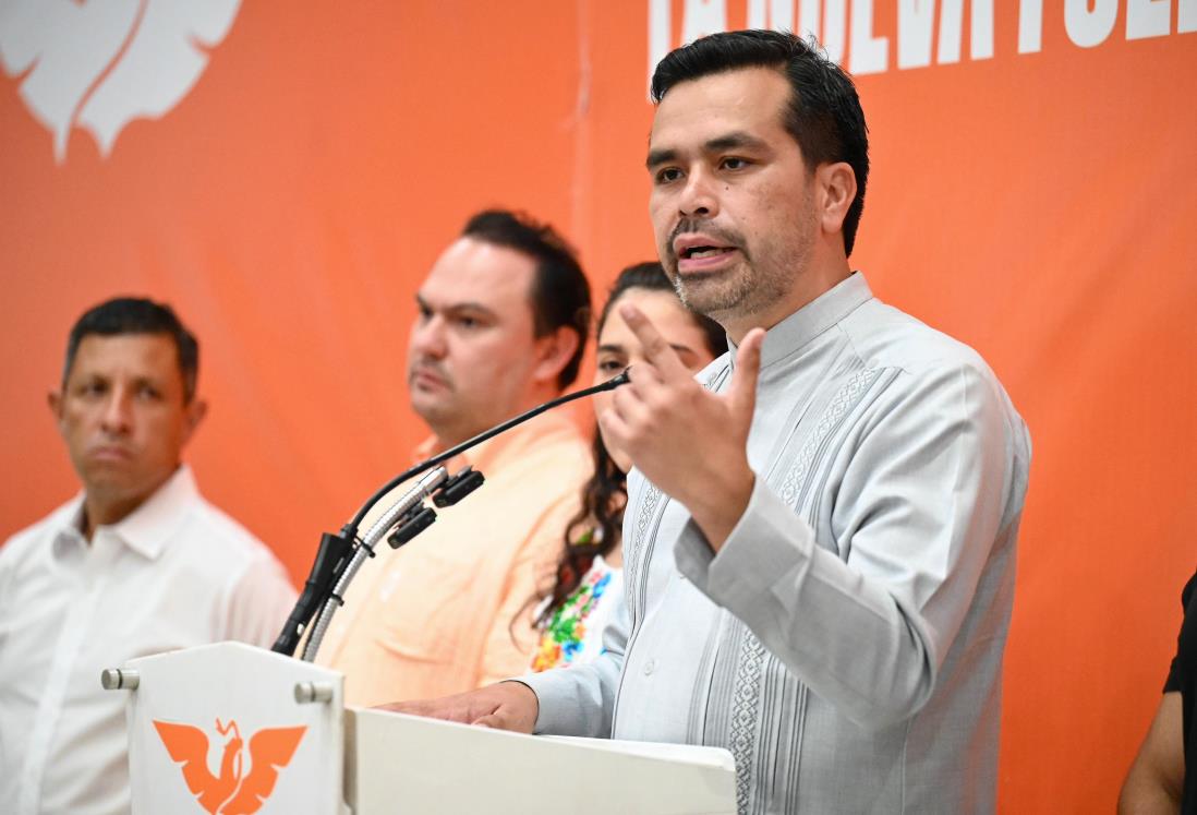 Movimiento Ciudadano solicitará conteo de votos en 7 municipios de Veracruz: Álvarez Máynez