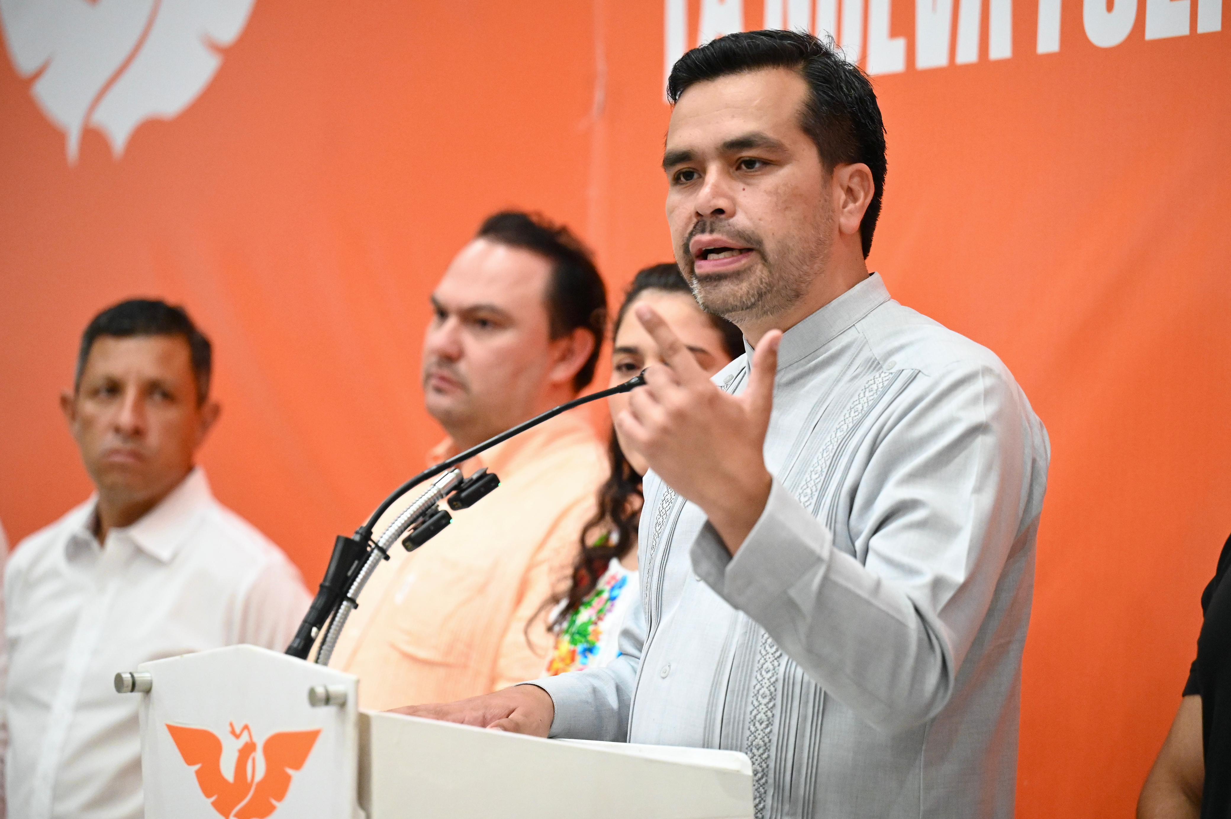 Movimiento Ciudadano solicitará conteo de votos en 7 municipios de Veracruz: Álvarez Máynez