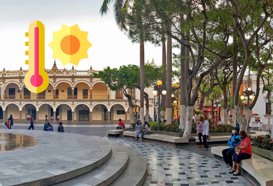 A esta hora será la temperatura máxima en Veracruz HOY 03 de junio