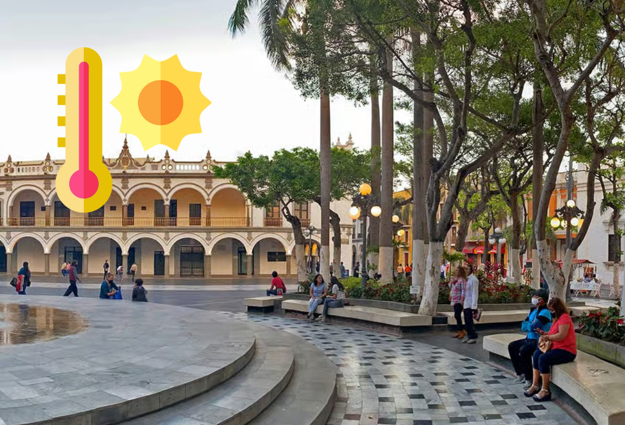 A esta hora será la temperatura máxima en Veracruz HOY 03 de junio