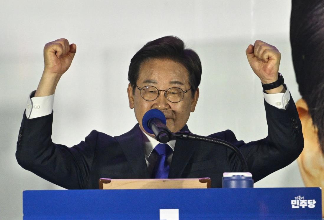 Candidato de centroizquierda Lee Jae-myung gana las presidenciales de Corea del Sur