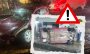 Auto vuelca tras chocar con un muro en colonia de Xalapa, ¿hay heridos?